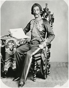 ラーデンサレの肖像、1872年 作： European Photographer